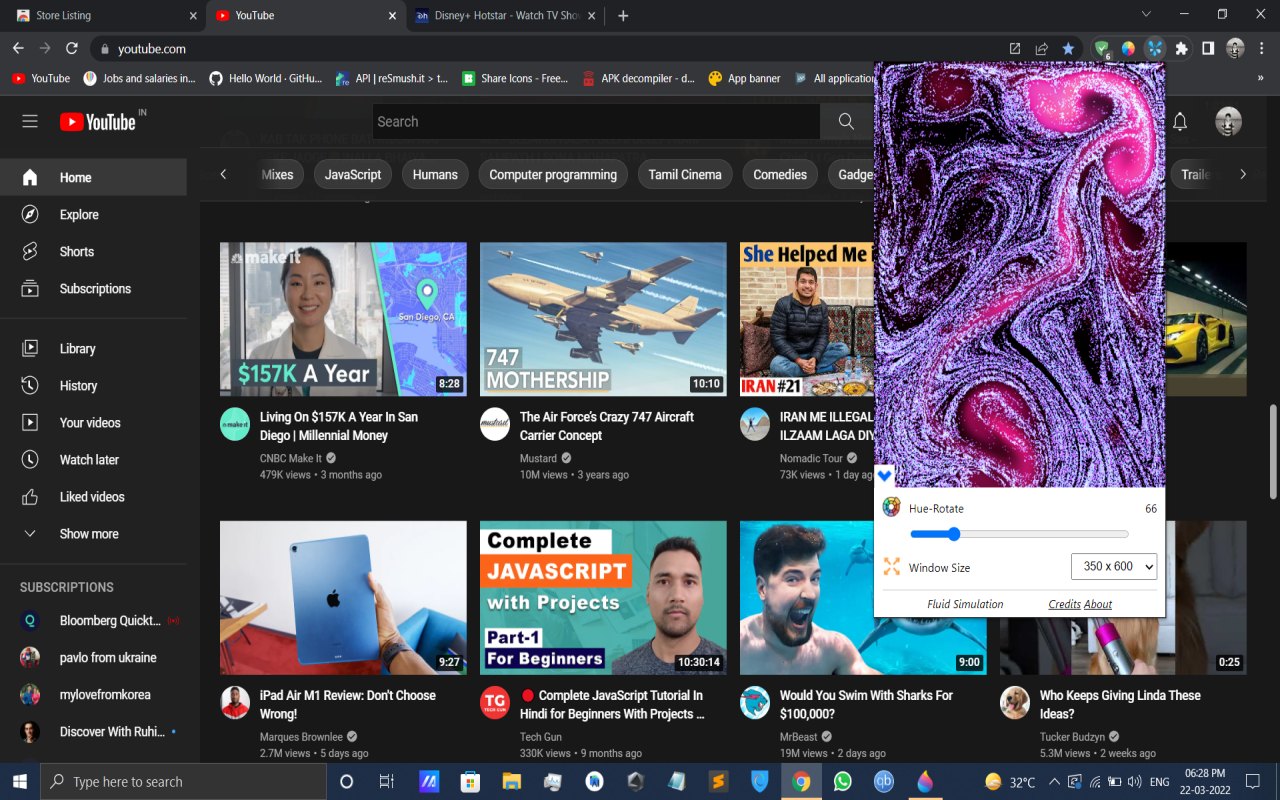 Over YouTube